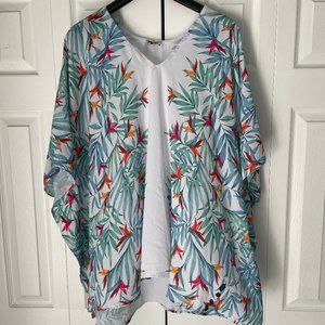 Show Me Your Mumu Bird of Paradise Tunic- M